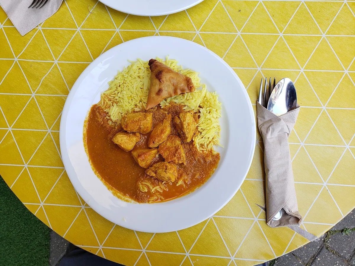 Indian food typical of Andhra Spice